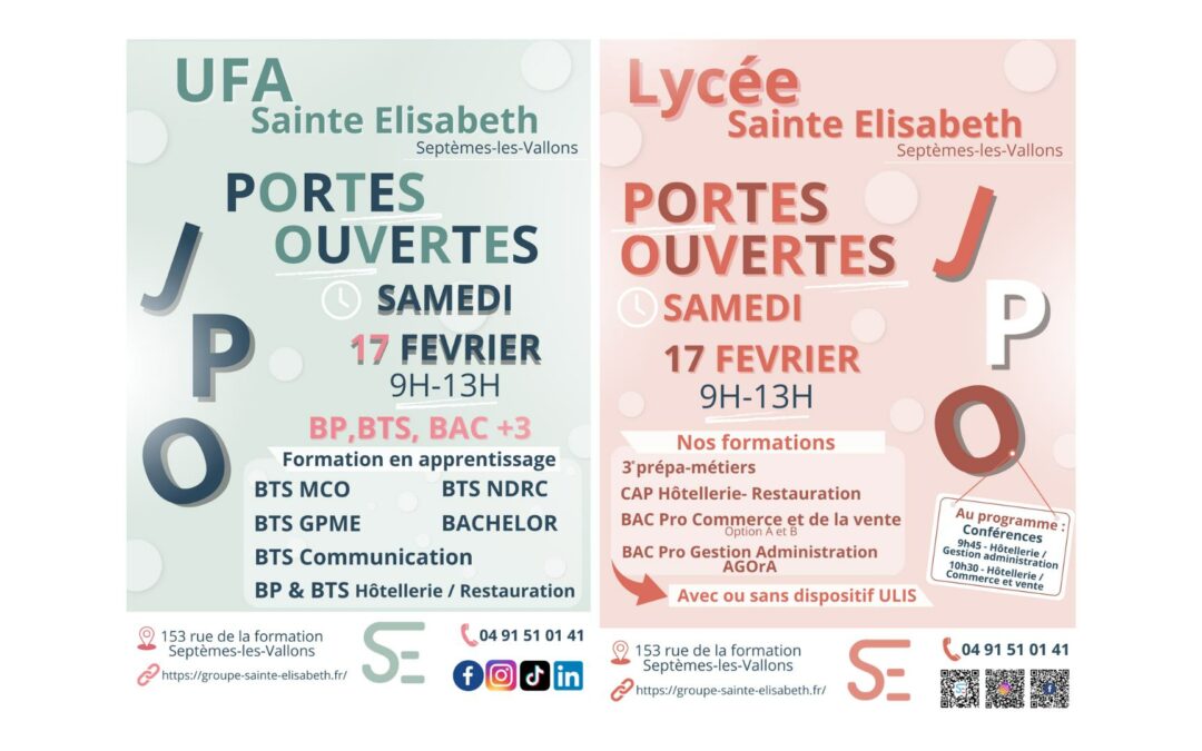 JOURNEES PORTES OUVERTES LPP ET UFA