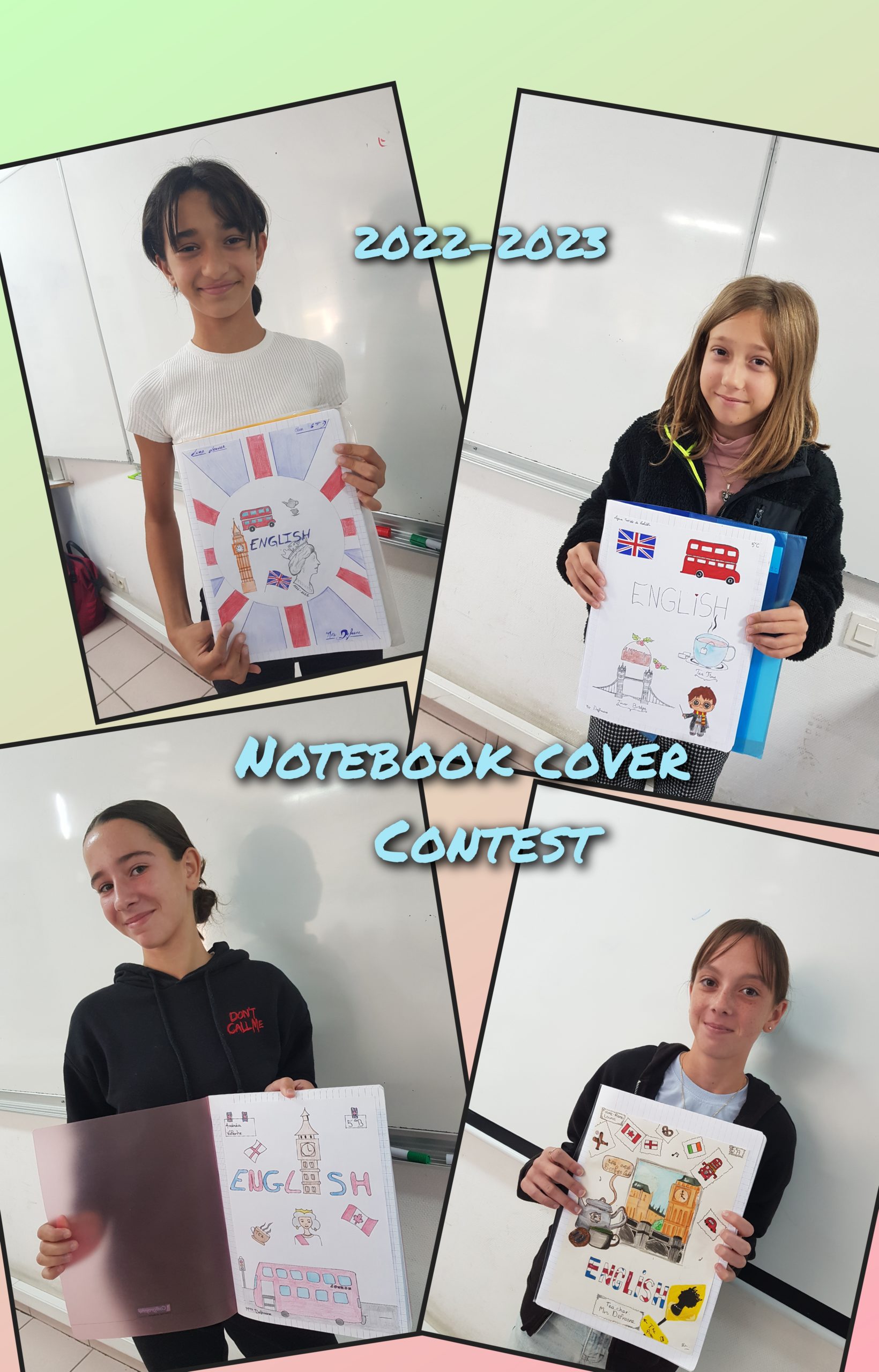 WINNERS NOTEBOOK COVER